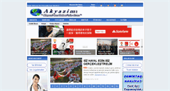 Desktop Screenshot of akyazim.net